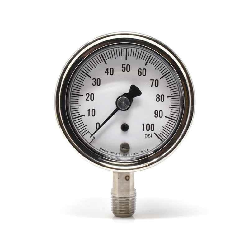 Manomètre tout inox GTP-707D Gammon Technical Products