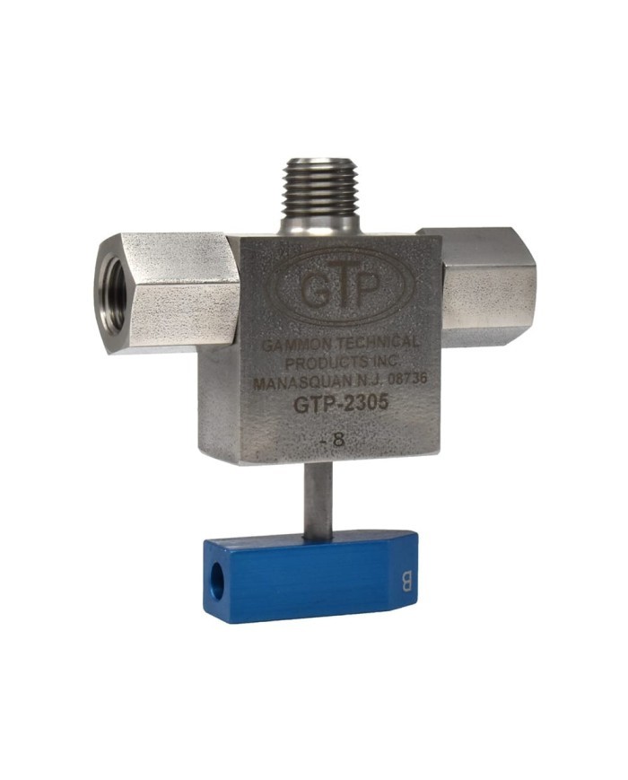 Vanne à boisseau sphérique 3 voies GTP-2305-8 Gammon