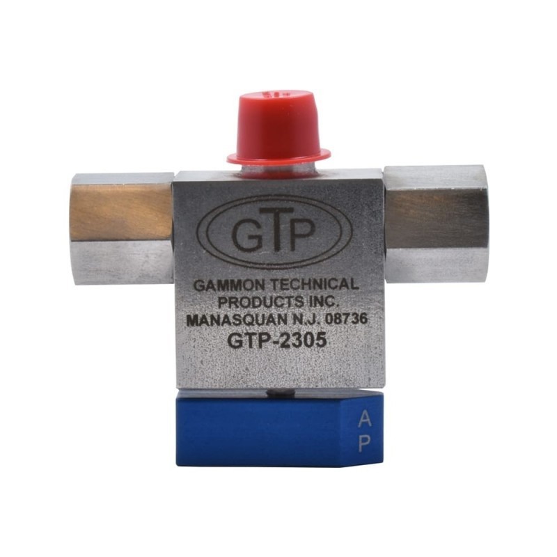 Valve à boisseau sphérique 3 voies GTP-2305 Gammon Technical Products