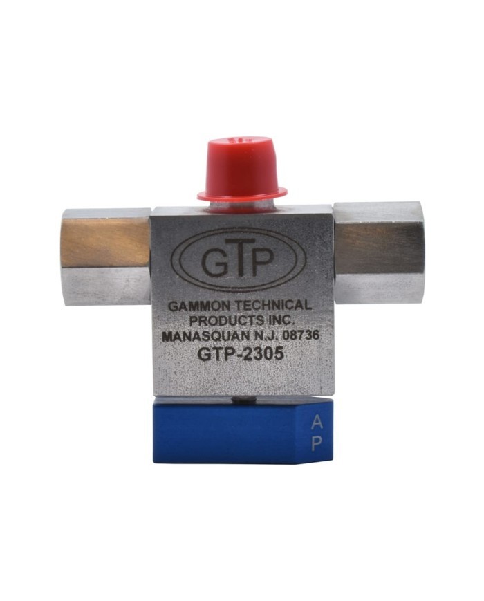 Valve à boisseau sphérique 3 voies GTP-2305 Gammon Technical Products