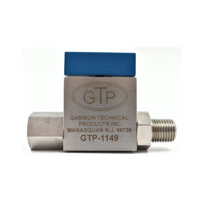 Vanne à boisseau sphérique GTP-1149 Gammon Technical Products