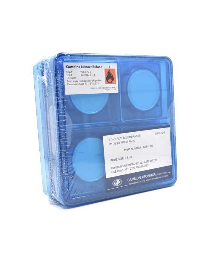 Membranes de test 37 mm (recharges) GTP-1983 Gammon Technical Products