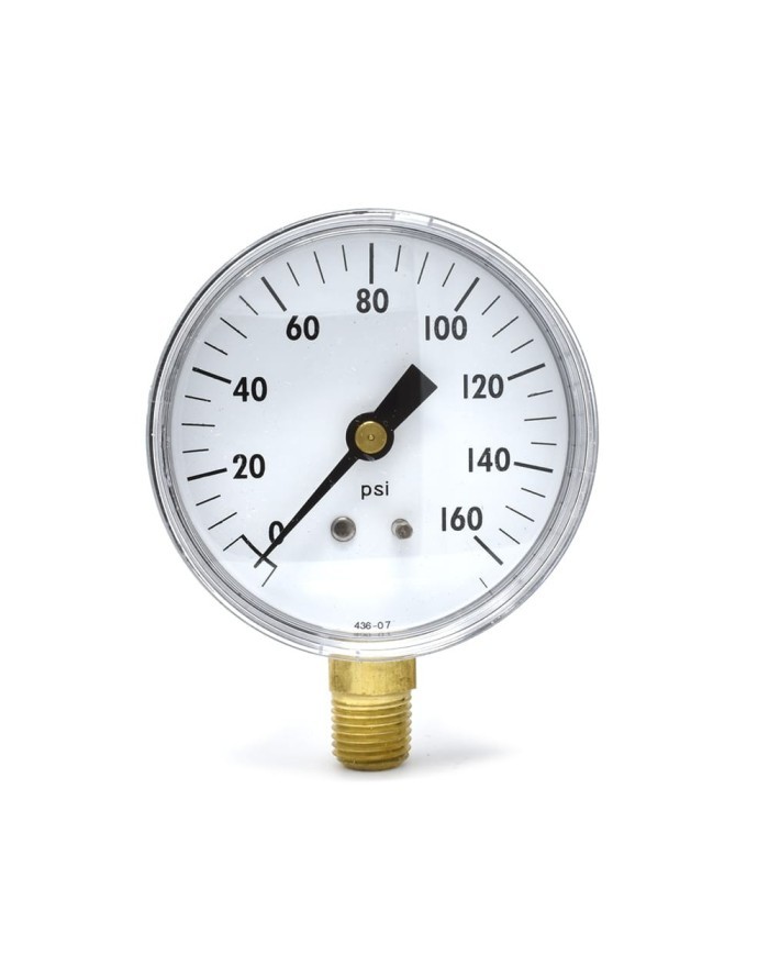 Manomètre de pression 2-1/2" (0-160 psi) GTP-2955C Gammon Technical Products