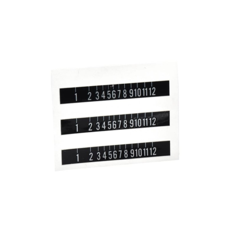 Ruban d'étalonnage pour Aqua-Glo GTP-834-15 Gammon Technical Products