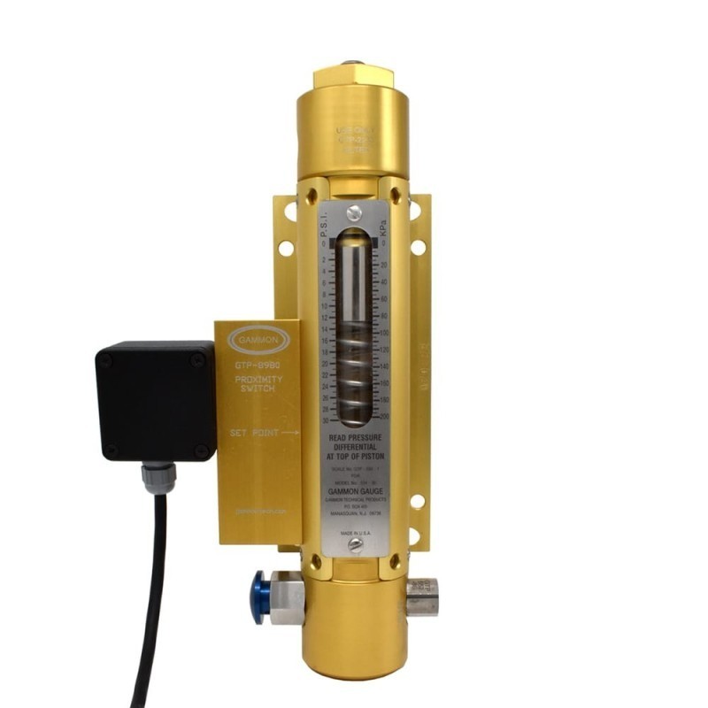 Système de contrôle pour manomètre Gammon (Contact NF / Normally Closed)