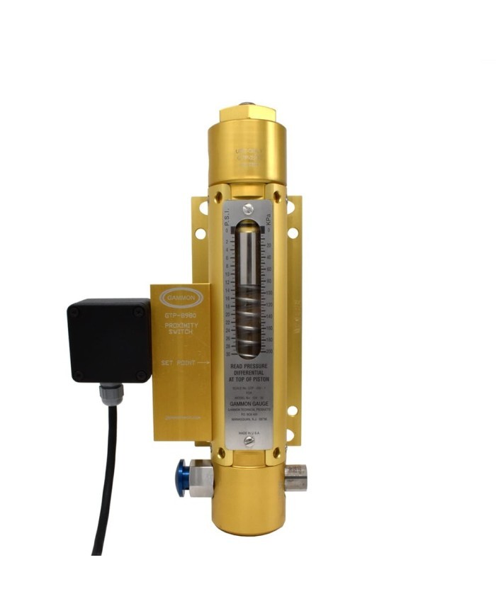 Système de contrôle pour manomètre Gammon (Contact NO / Normally Open)