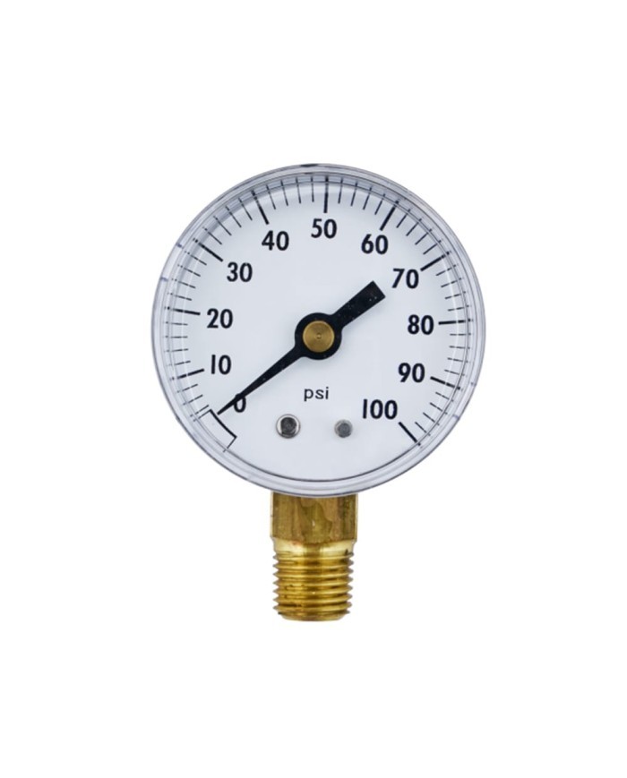 Manomètre de pression 2" (Boîtier Acier) Gammon Technical Products