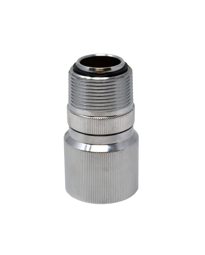 Raccord tournant pour pistolet Overwing (1 1/2" NPT) – Laiton Chromé – GTP-1503-B